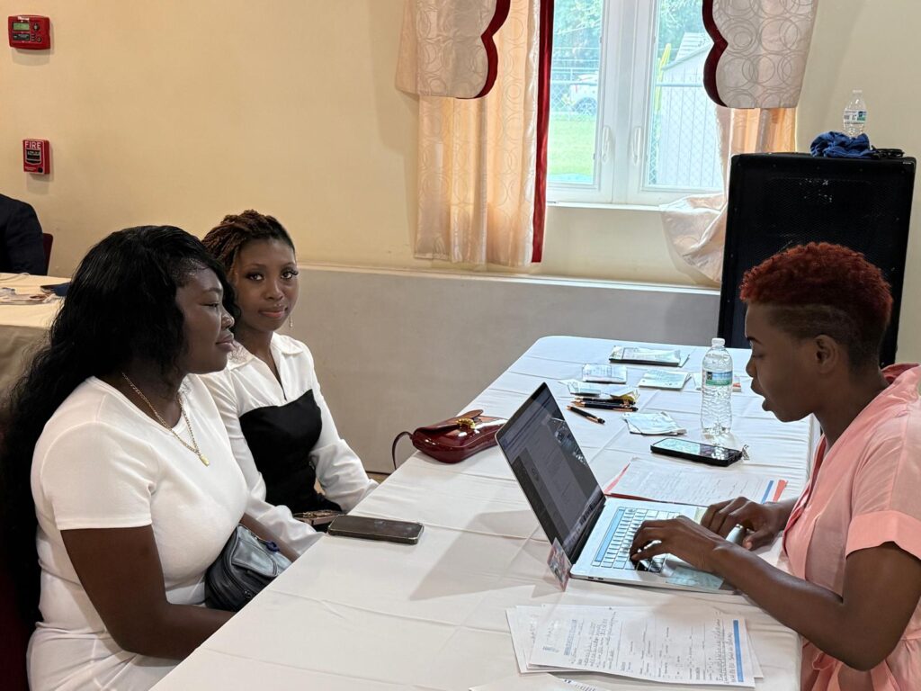 Immigration Lawyer Lana Joseph conducting free immigration consultation in Jacksonville, Florida